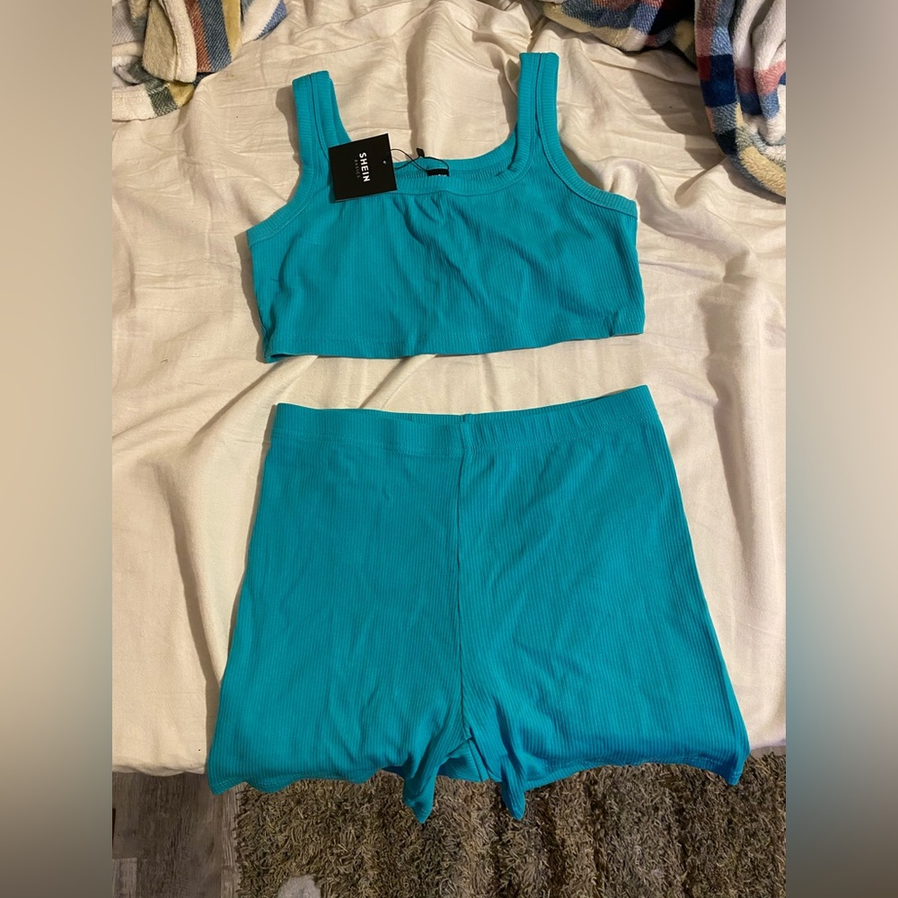 Two piece work out outfit